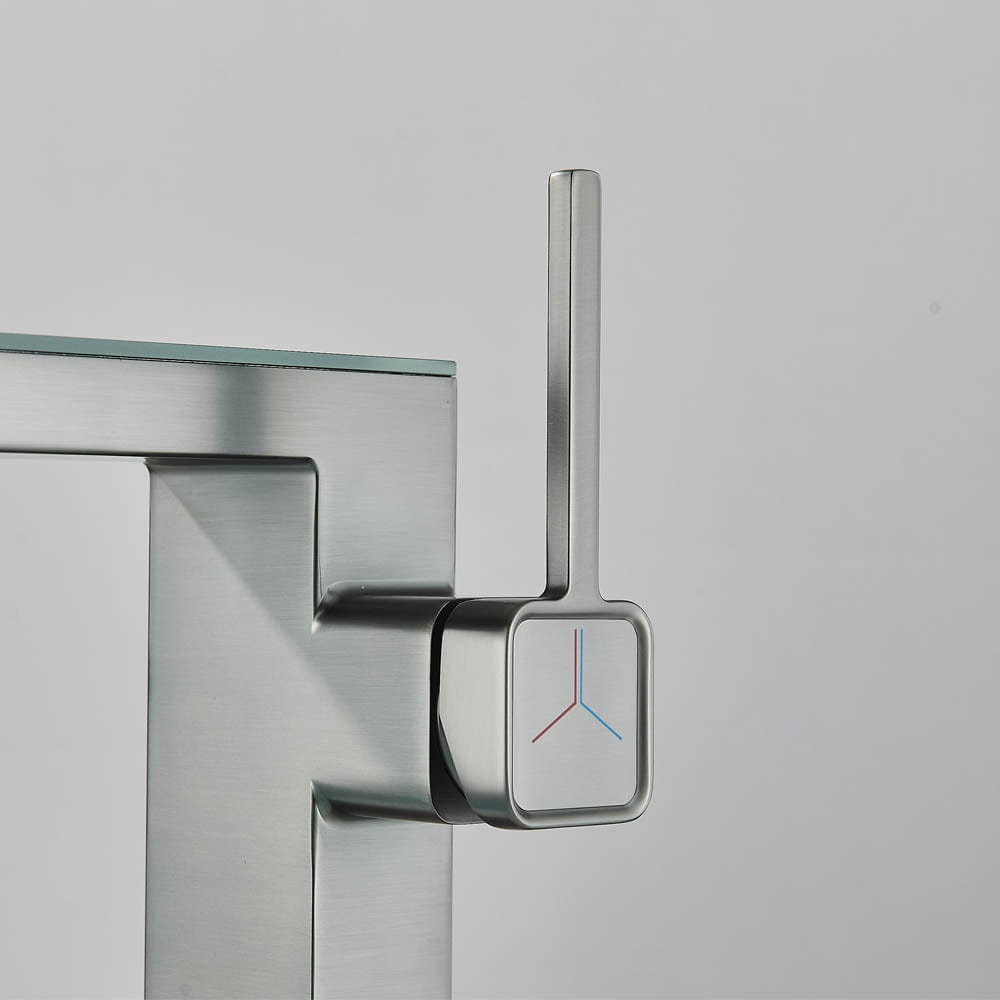 Baterie baie cu afișaj de temperatură, gri, cod 1190