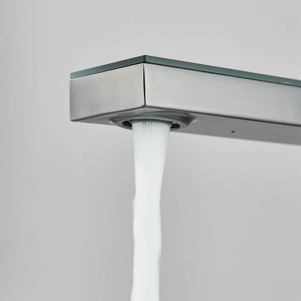 Baterie baie cu afișaj de temperatură, gri, cod 1190