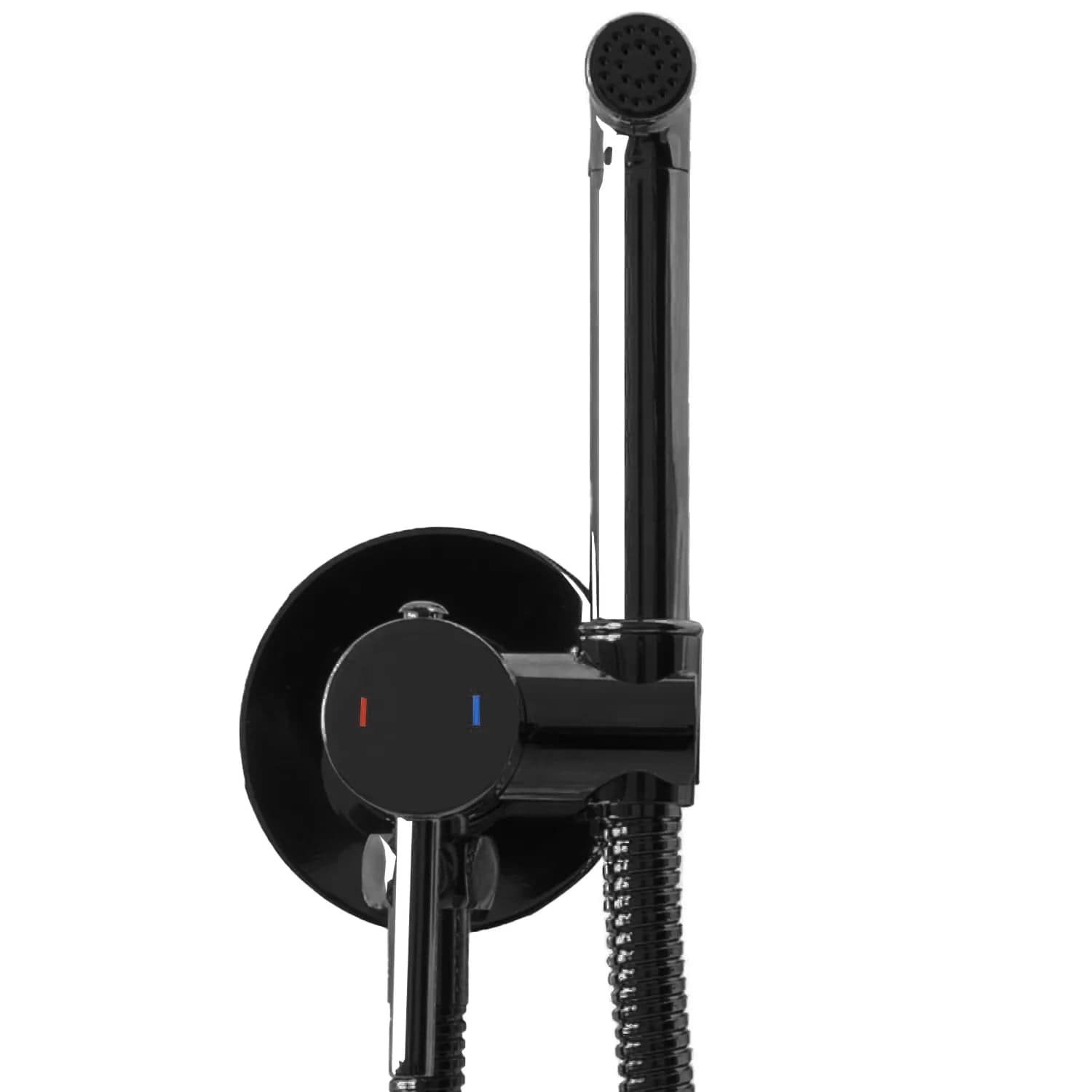 Baterie bideu Rea Lungo Loop, negru lucios