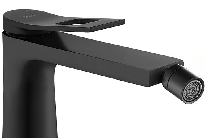 Baterie bideu Rea Soul, negru mat