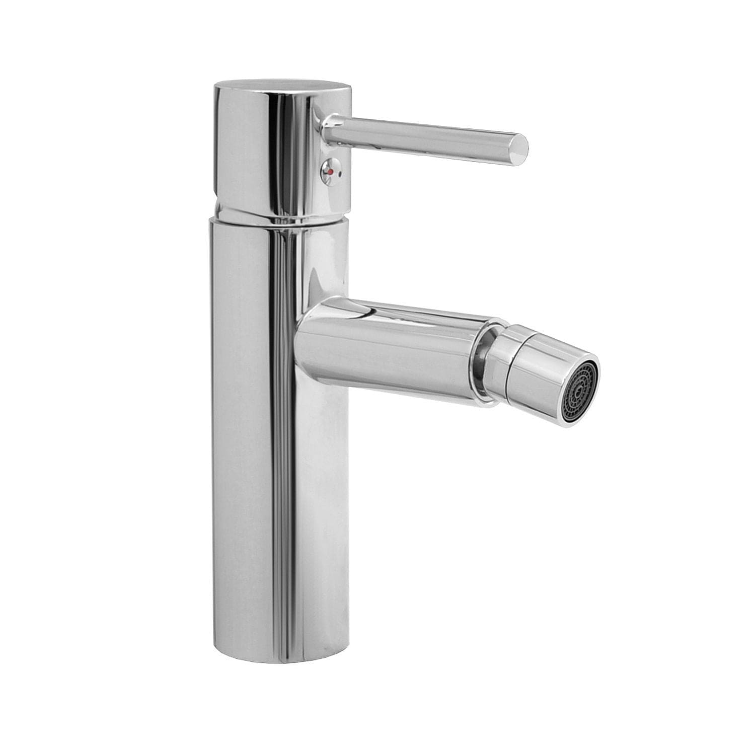 Baterie bideu Rea Tess, crom lucios