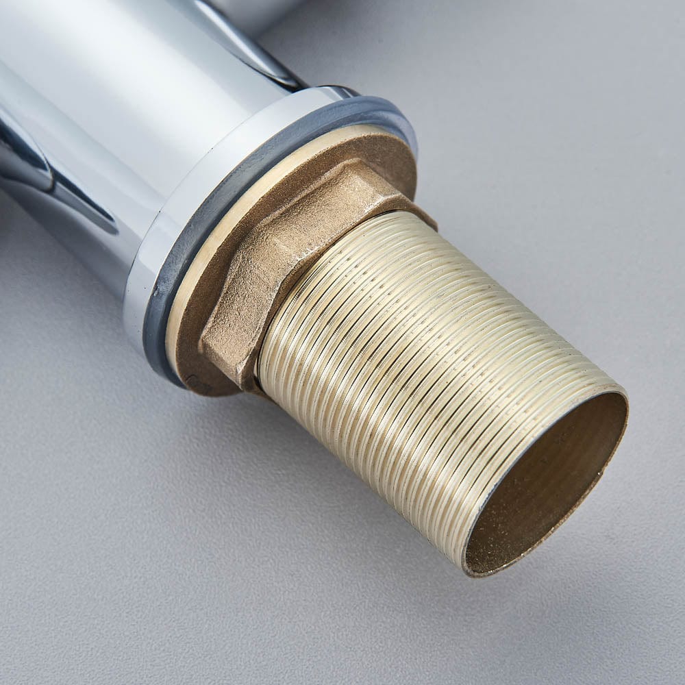 Baterie bucatarie cu 3 cai pentru filtru de purificare, argintiu cromat, cod 1210