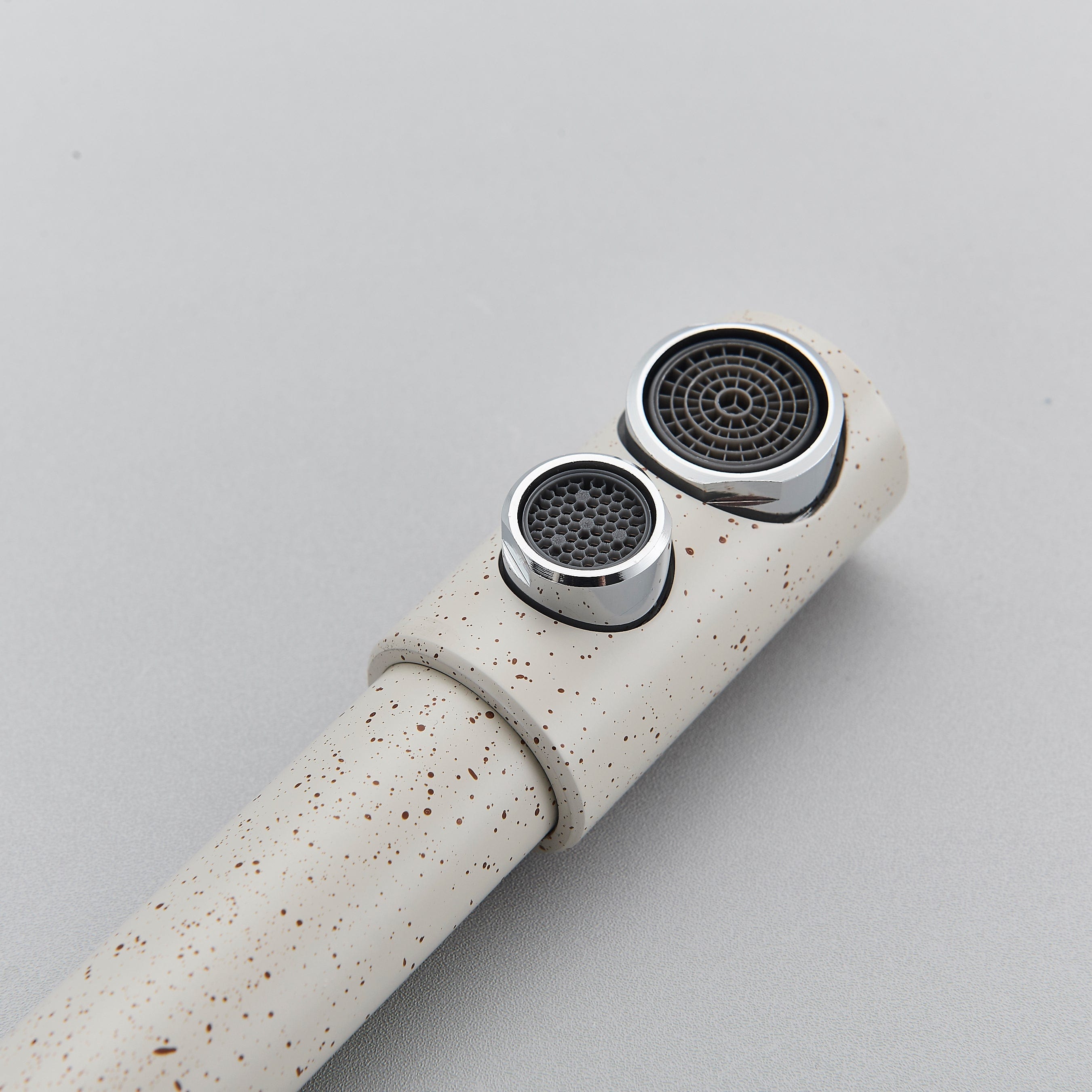 Baterie bucatarie cu 3 cai pentru filtru de purificare, culoare granit cu puncte mici, cod 1214