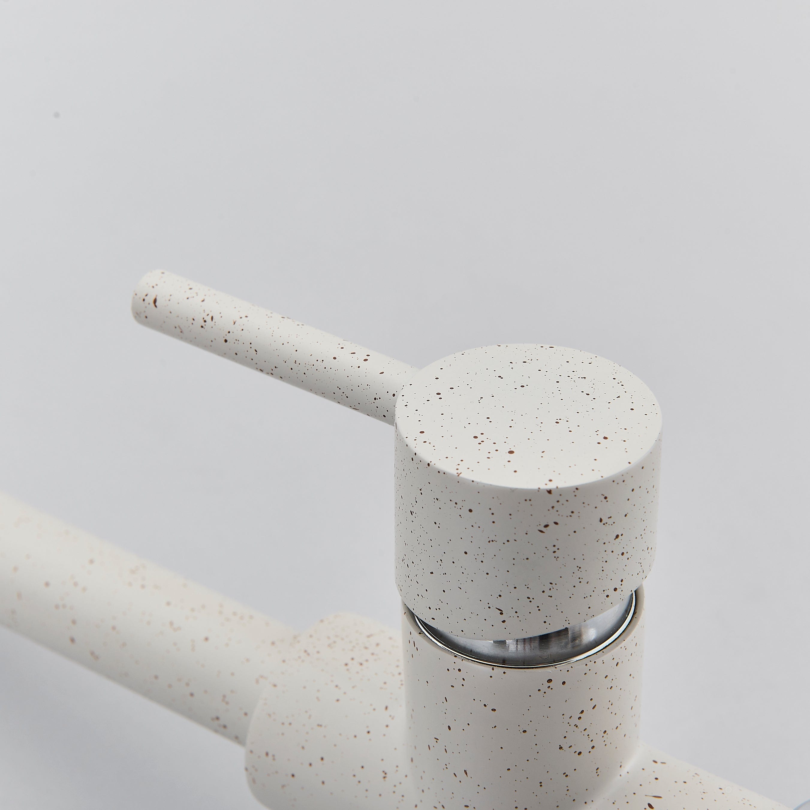 Baterie bucatarie cu 3 cai pentru filtru de purificare, culoare granit cu puncte mici, cod 1214