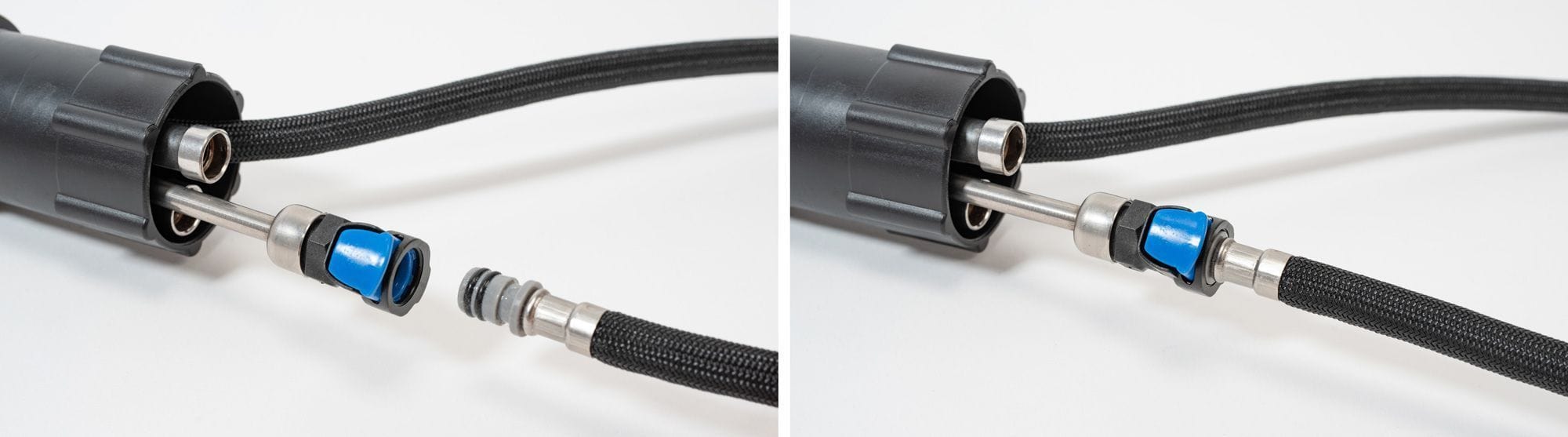 Baterie bucătărie Rea Mild auriu periat cu duș extractibil și 2 funcții de curgere