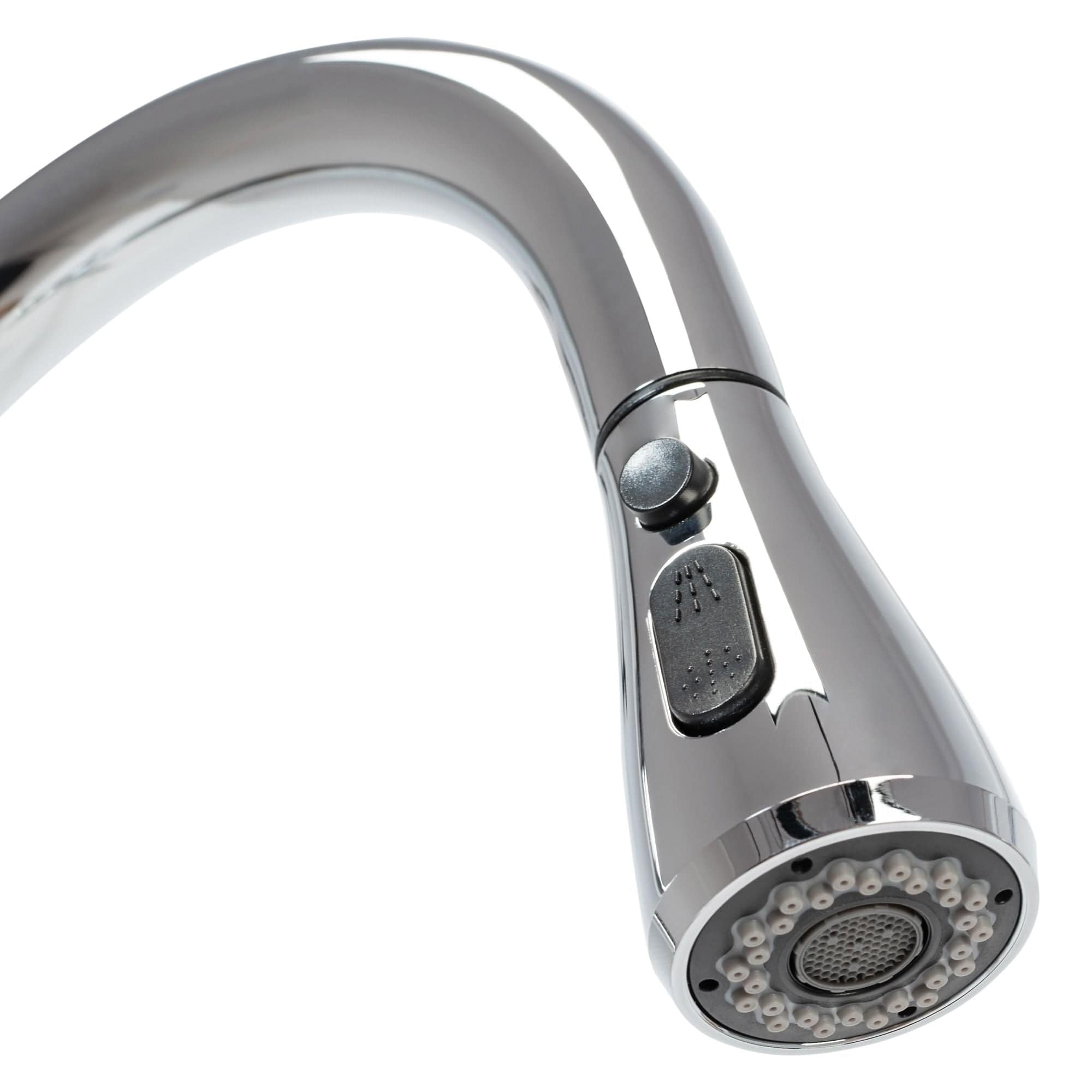 Baterie bucătărie Rea Mild crom cu duș extractibil și 2 funcții de curgere