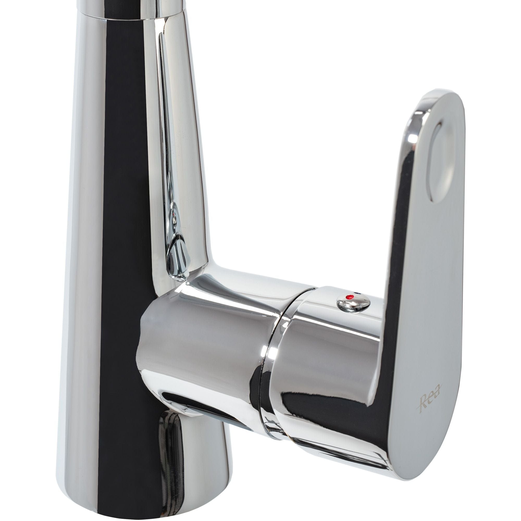 Baterie bucătărie Rea Mild crom cu duș extractibil și 2 funcții de curgere