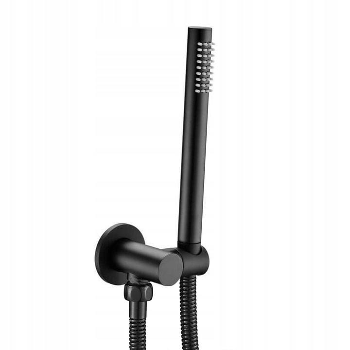 Baterie cadă încastrată Rea Lungo negru mat + cartuș