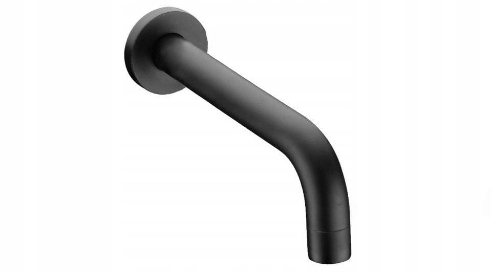 Baterie cadă încastrată Rea Lungo negru mat + cartuș