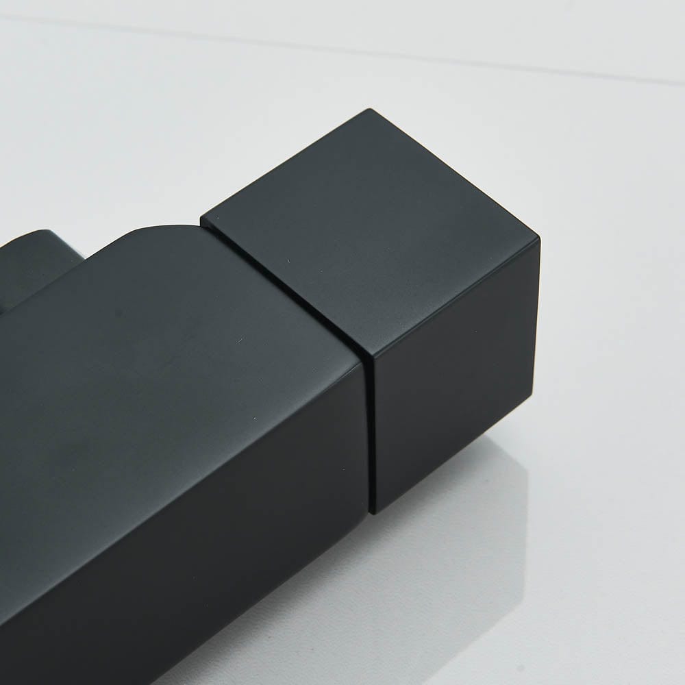 Baterie cadă, negru mat, cod 1172