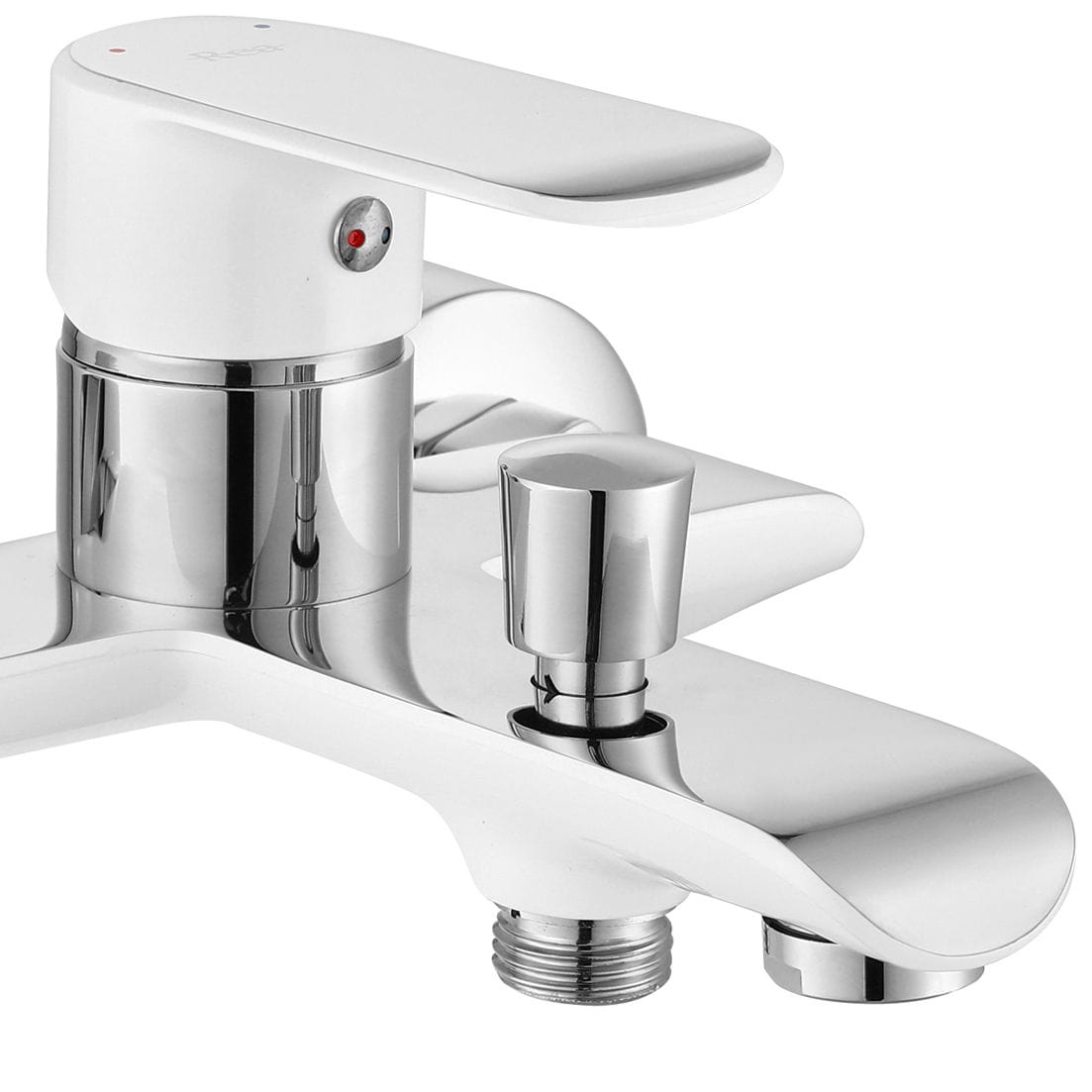 Baterie cadă Rea Bloom alb/crom