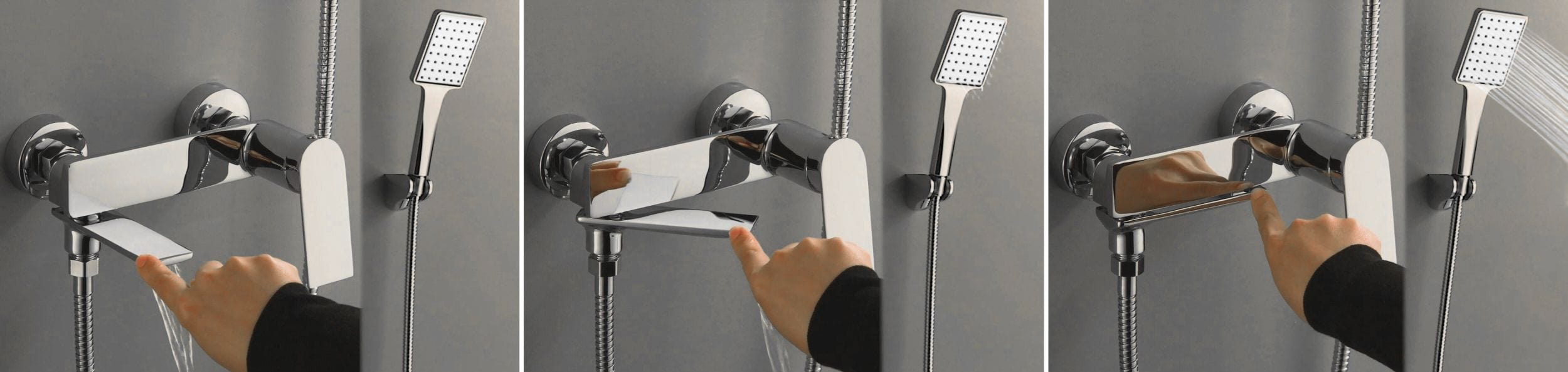 Baterie cadă Rea Storm crom