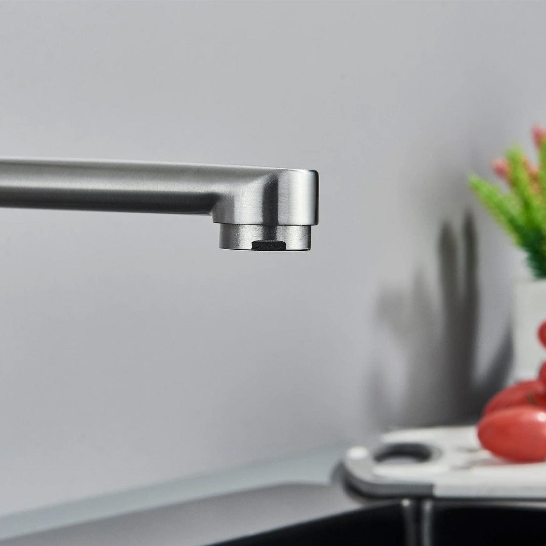 Baterie cu montare pe perete, argintiu periat, cod 1629