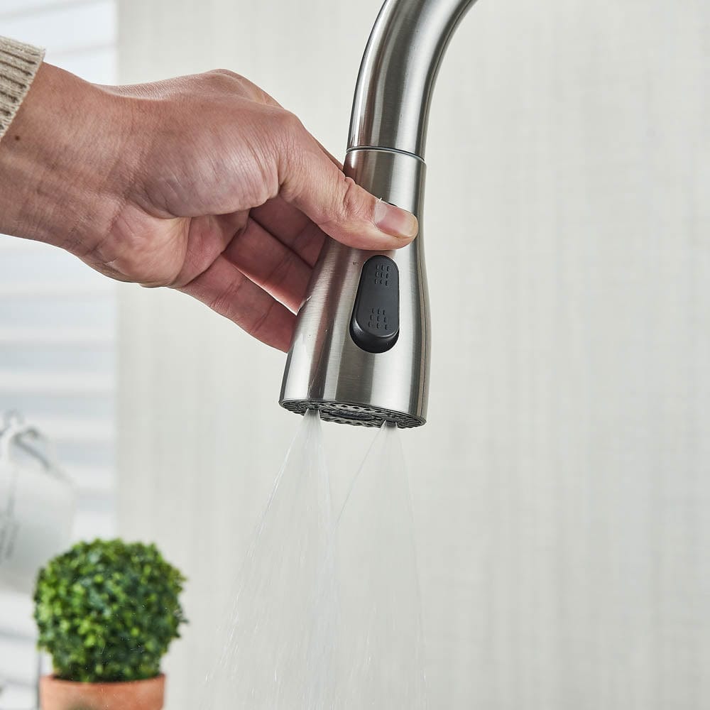 Baterie de bucătărie cu sistem de curgere tip cascadă, cod 1560