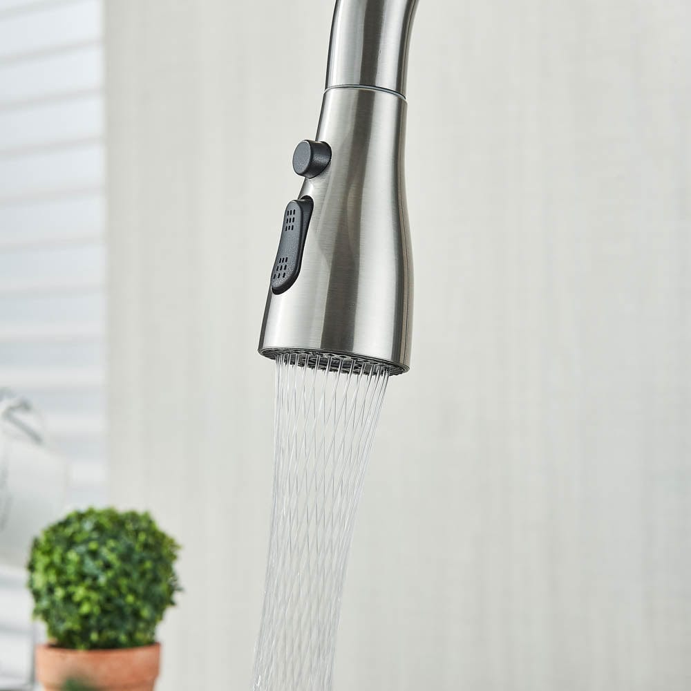 Baterie de bucătărie cu sistem de curgere tip cascadă, cod 1560