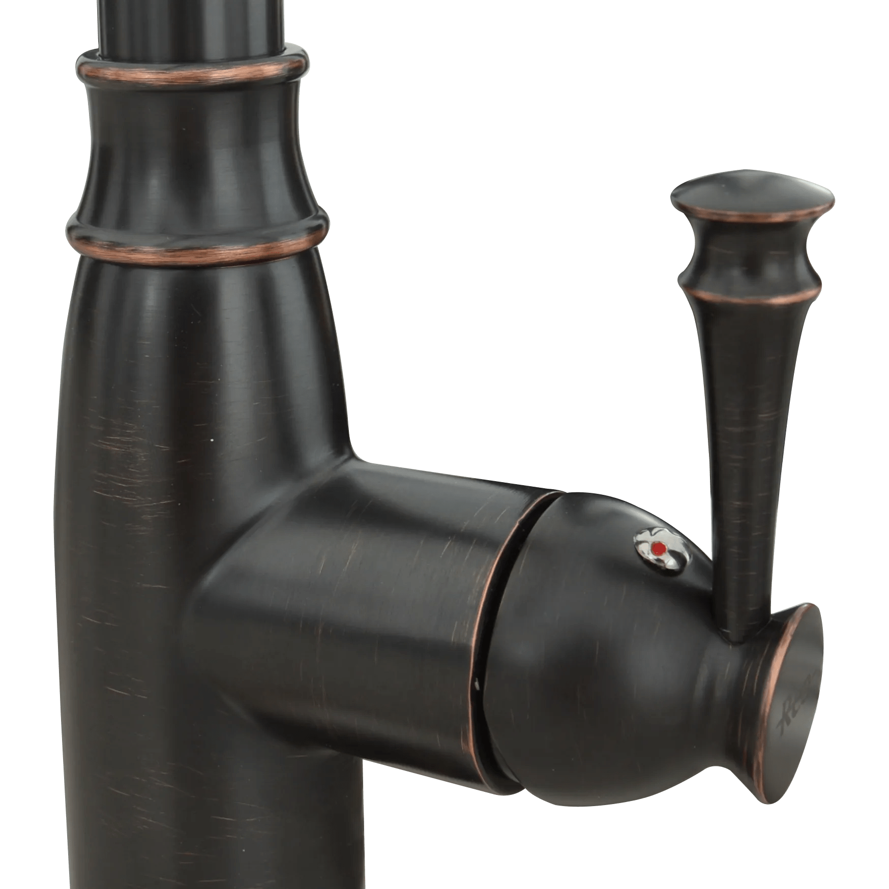 Baterie de bucătărie Rea Deco, înaltă cu duș extractibil, negru