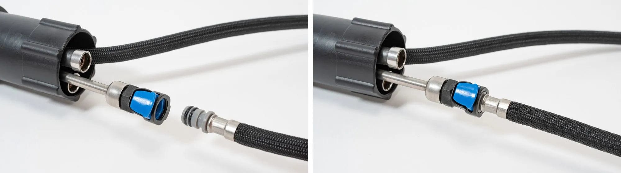 Baterie de bucatarie Rea Fresh cu dus extractibil, auriu lucios