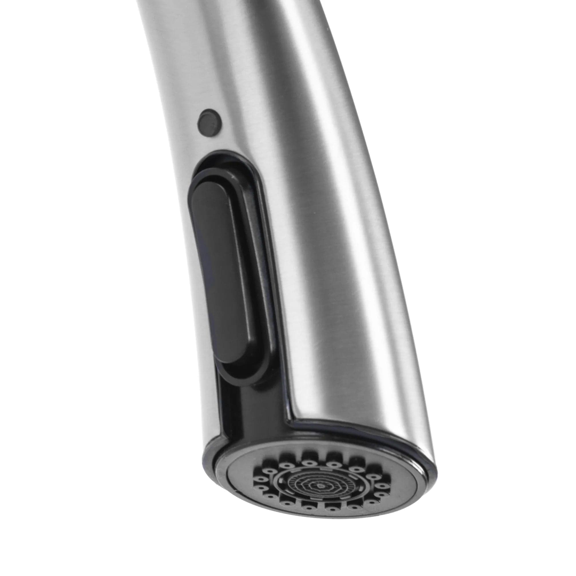 Baterie de bucatarie Rea Ross cu dus extractibil, argintiu