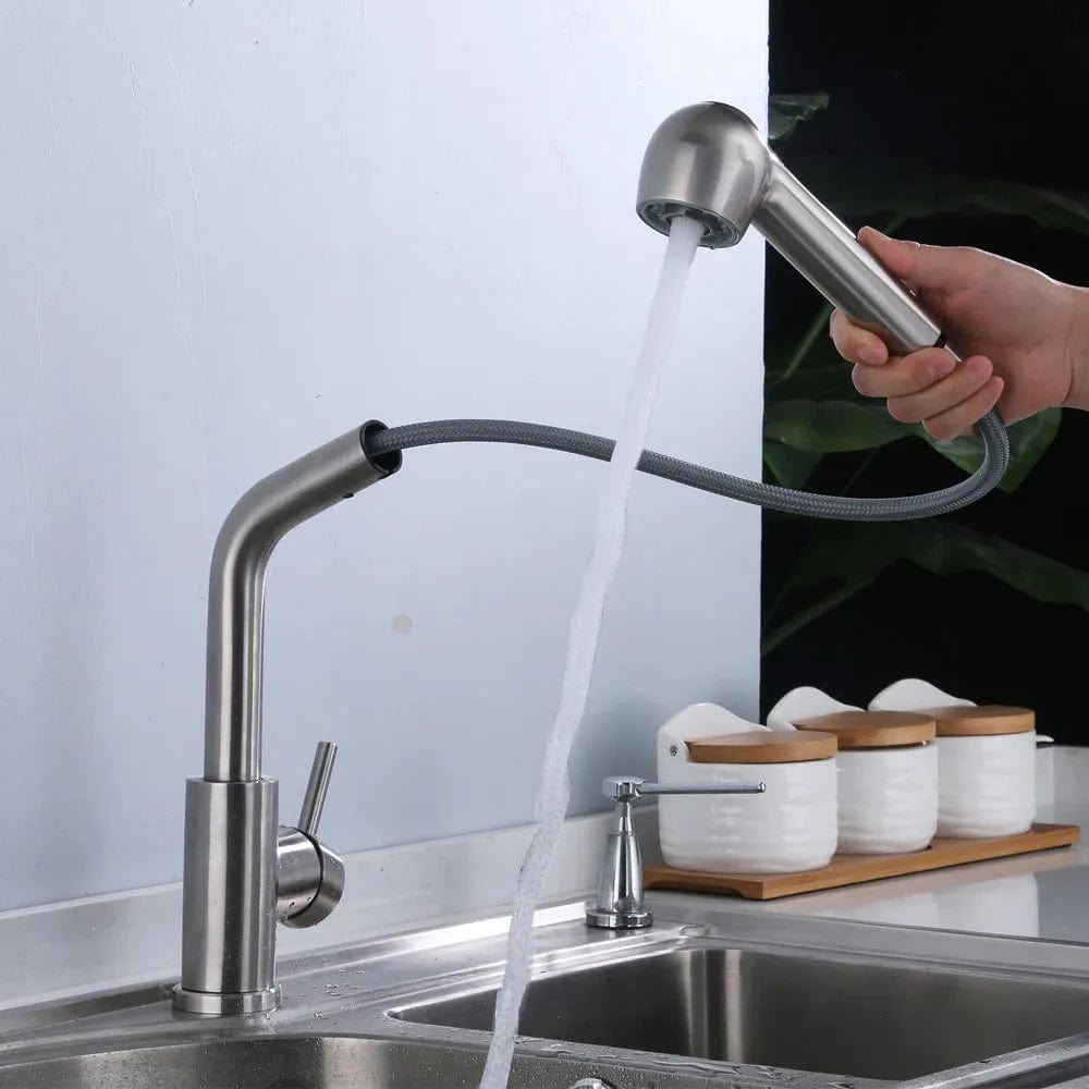 Baterie de bucatarie Rea Troy, argintiu periat