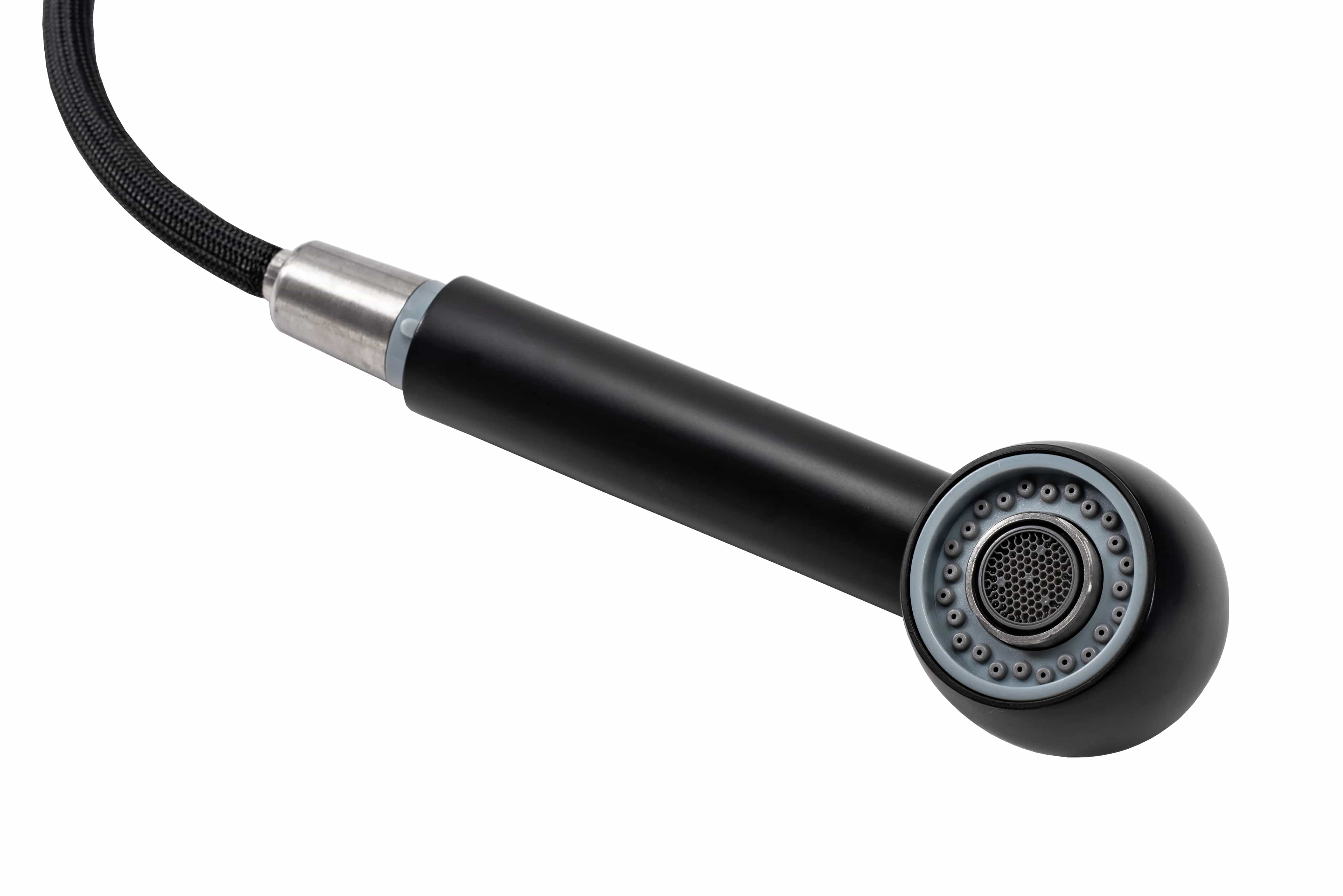 Baterie de bucatarie Rea Troy, negru mat