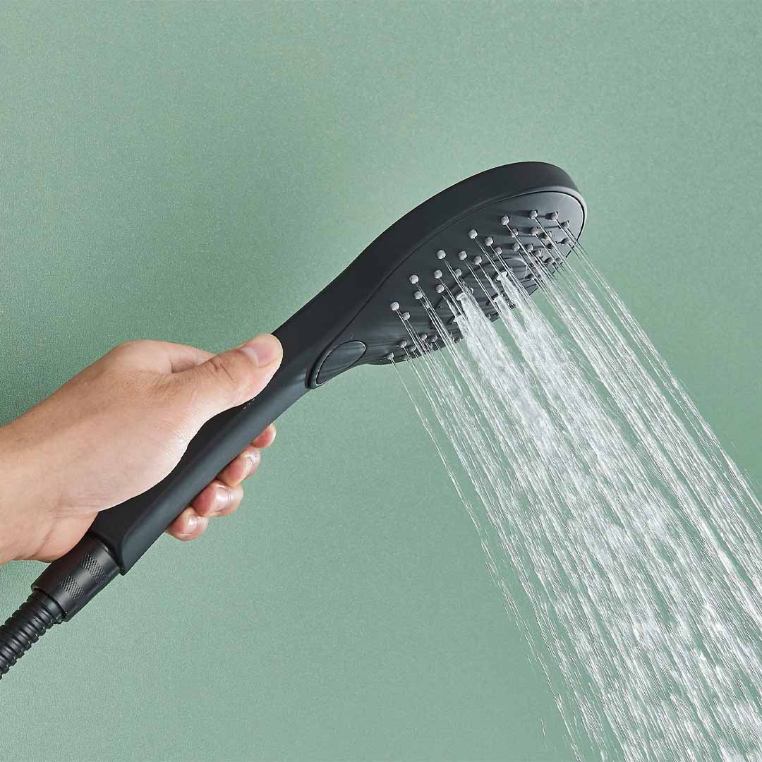 Baterie de cada, negru mat, cod 1606