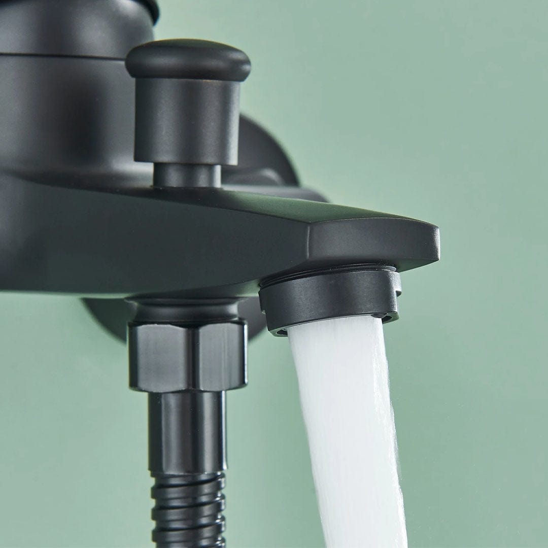 Baterie de cada, negru mat, cod 1606