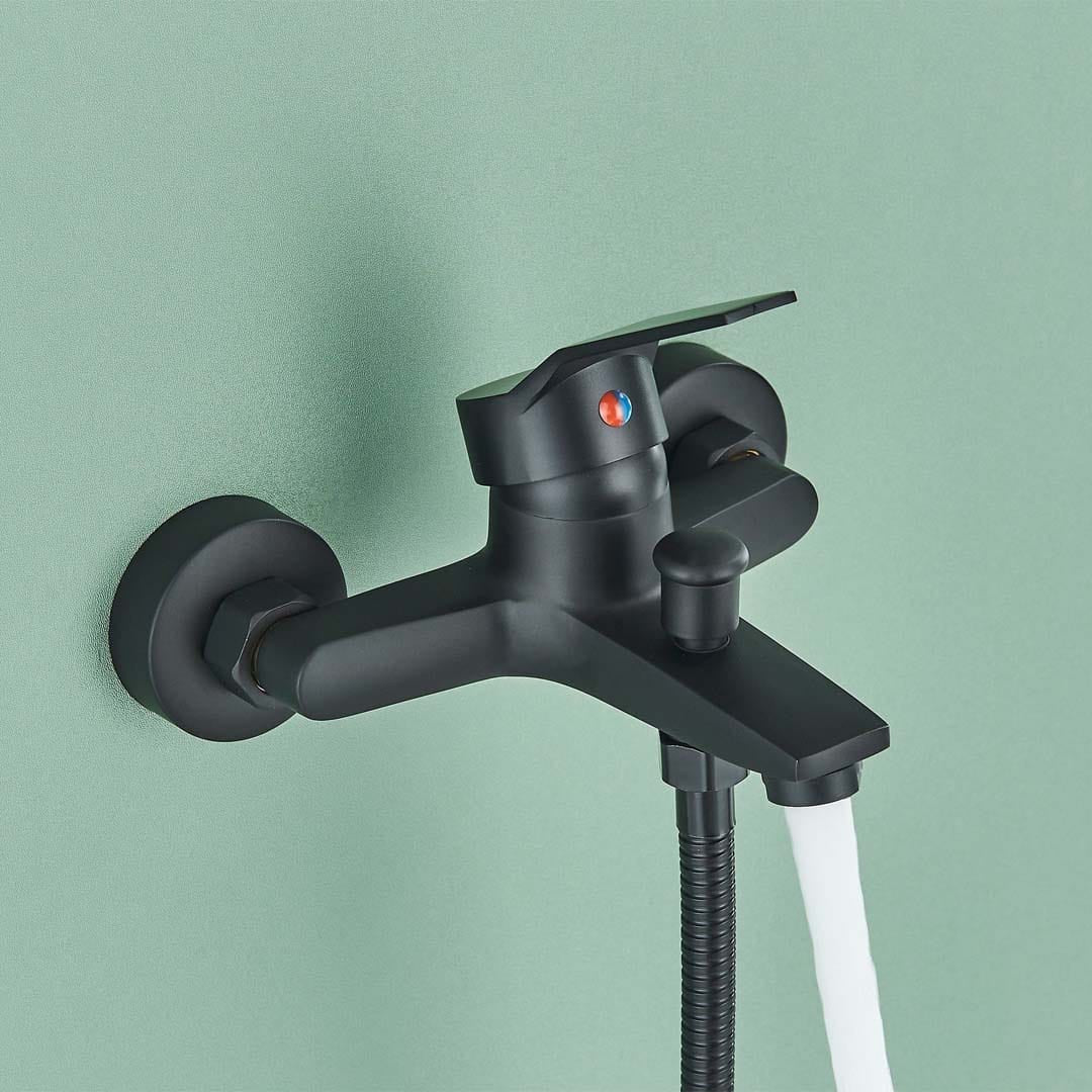 Baterie de cada, negru mat, cod 1606