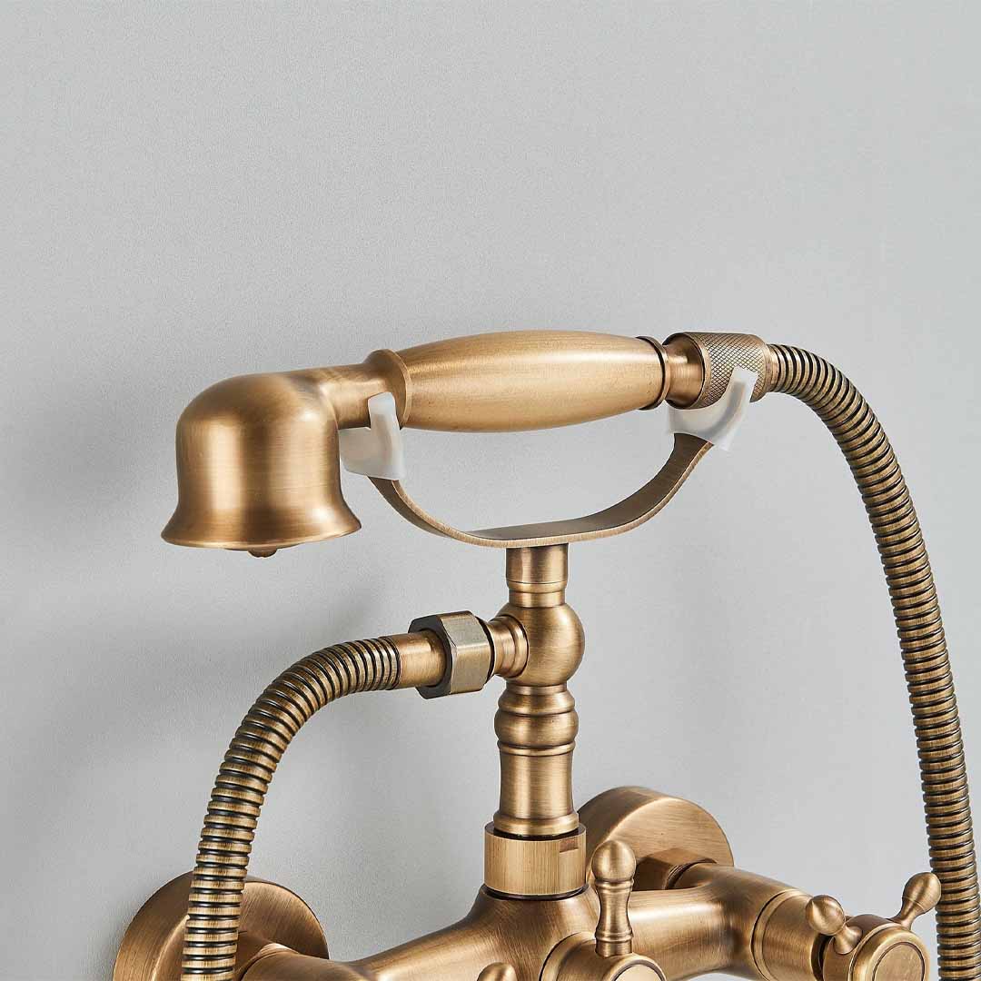 Baterie de cada retro, auriu mat, cod 1600