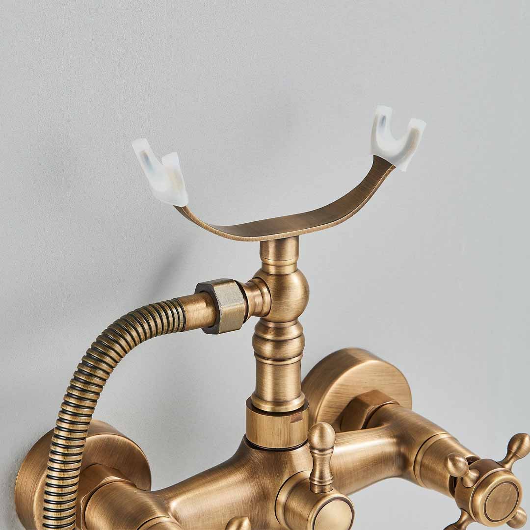 Baterie de cada retro, auriu mat, cod 1600