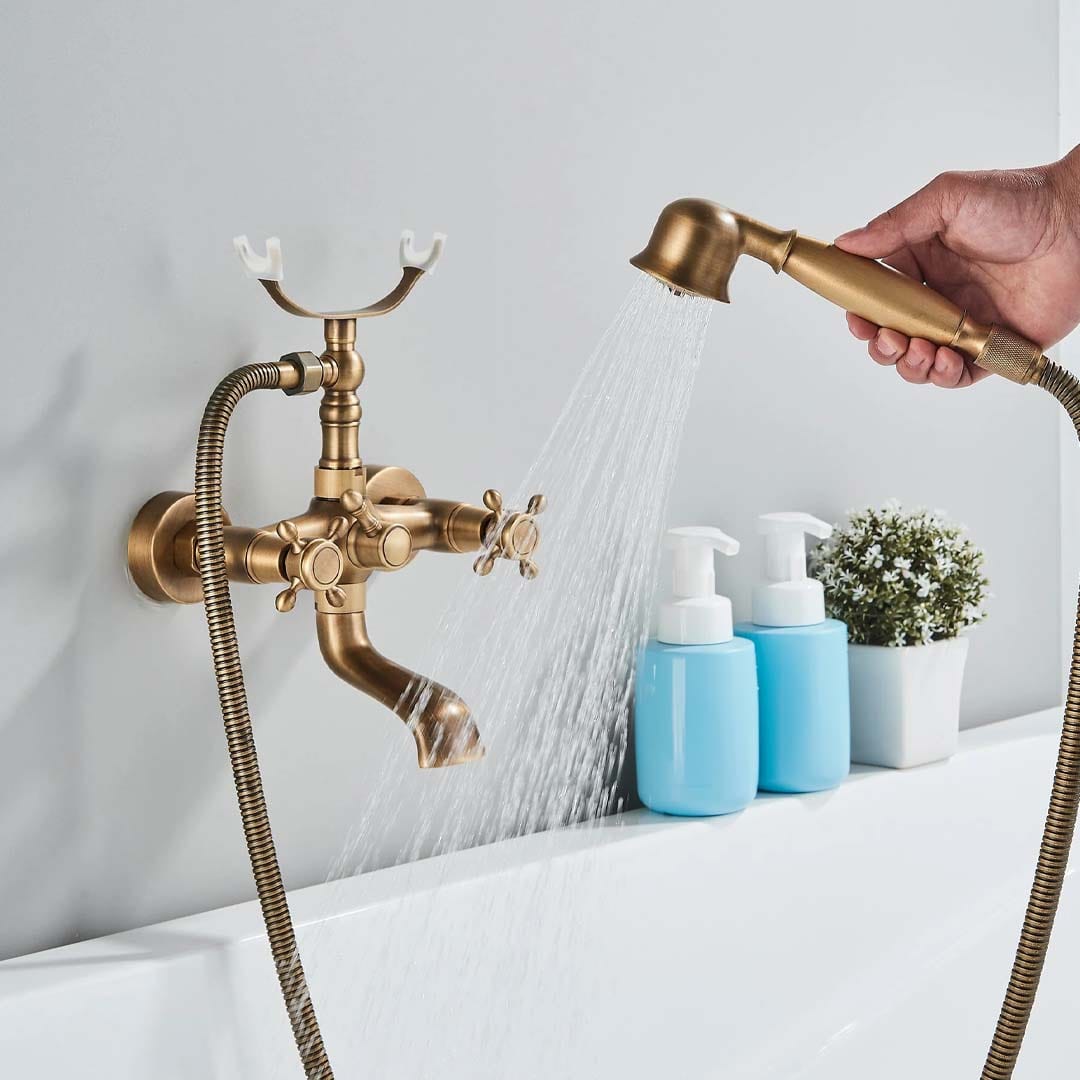 Baterie de cada retro, auriu mat, cod 1600