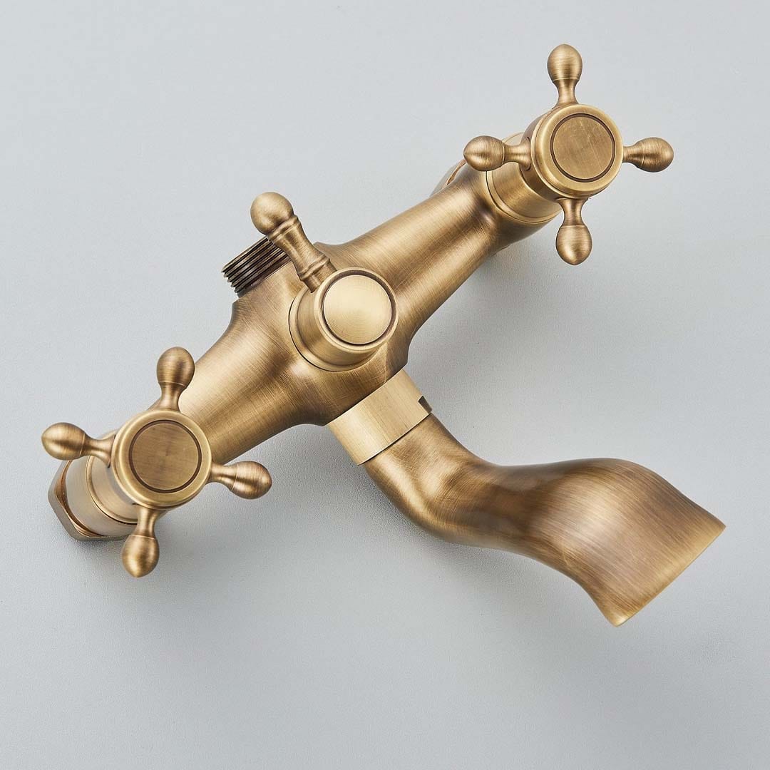 Baterie de cada retro, auriu mat, cod 1600