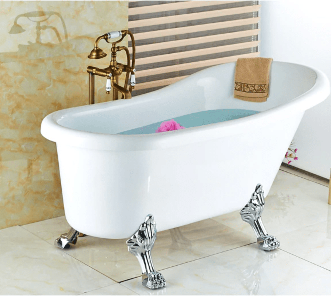 Baterie de podea antichizata cu 2 functii de curgere, cod 1224