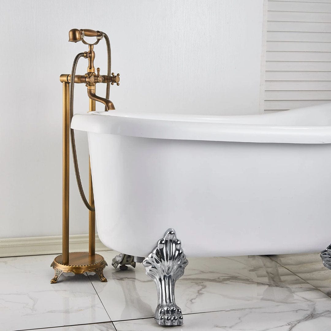 Baterie de podea antichizata cu 2 functii de curgere, cod 1566