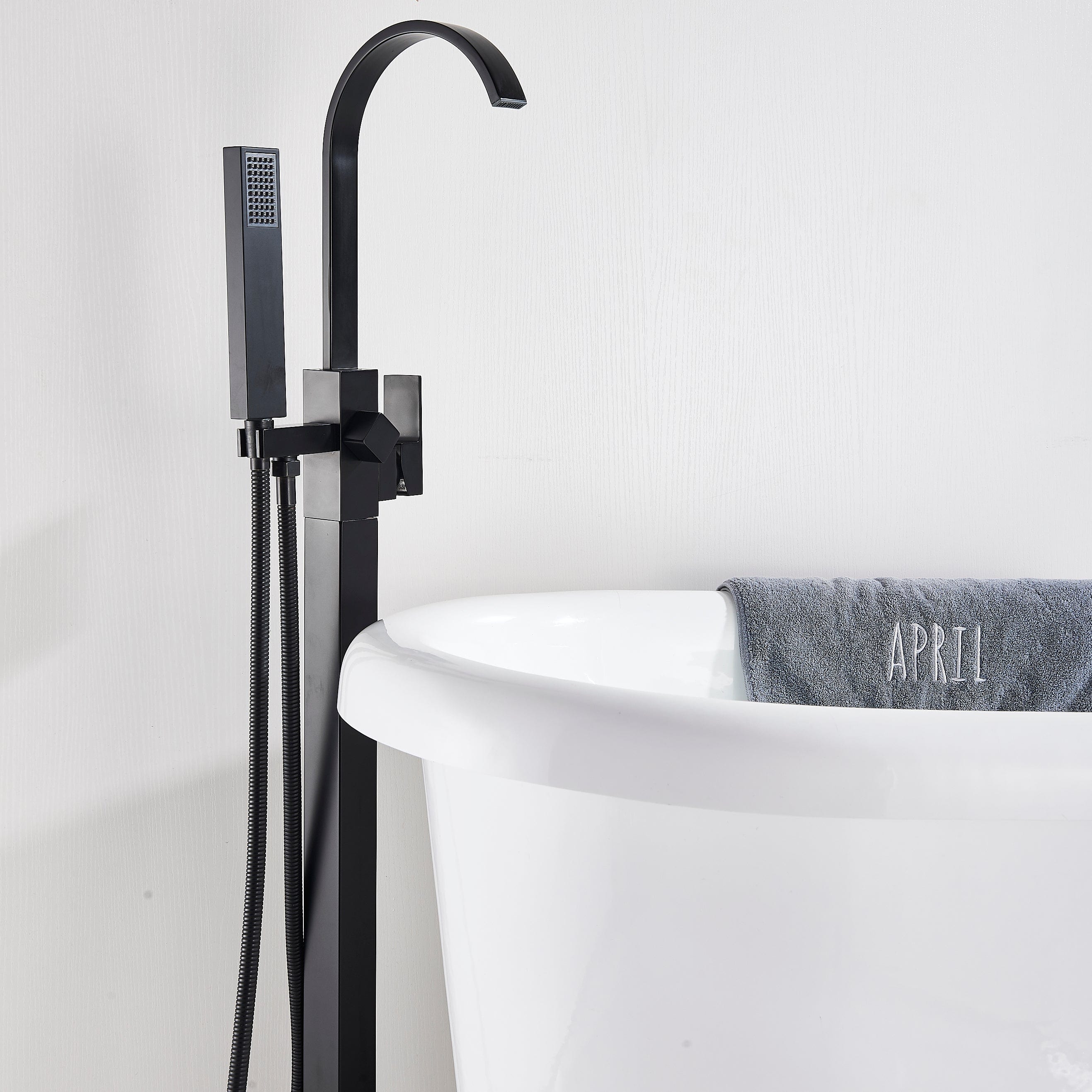 Baterie de podea cu cadru patrat, cu 2 functii de curgere, cod 1231