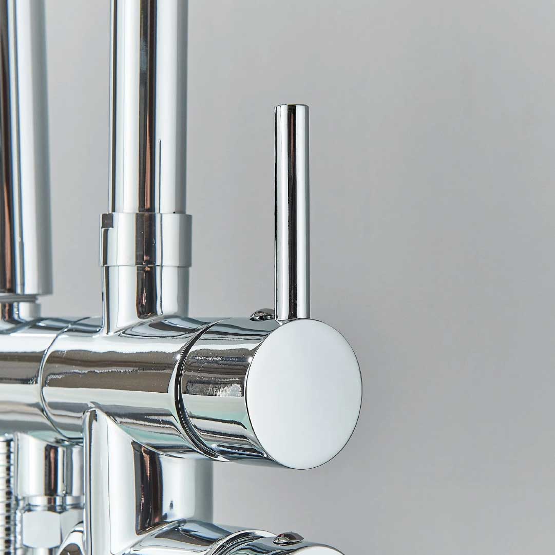 Baterie de podea cu cadru rotund si rotire 360 grade, cod 1161