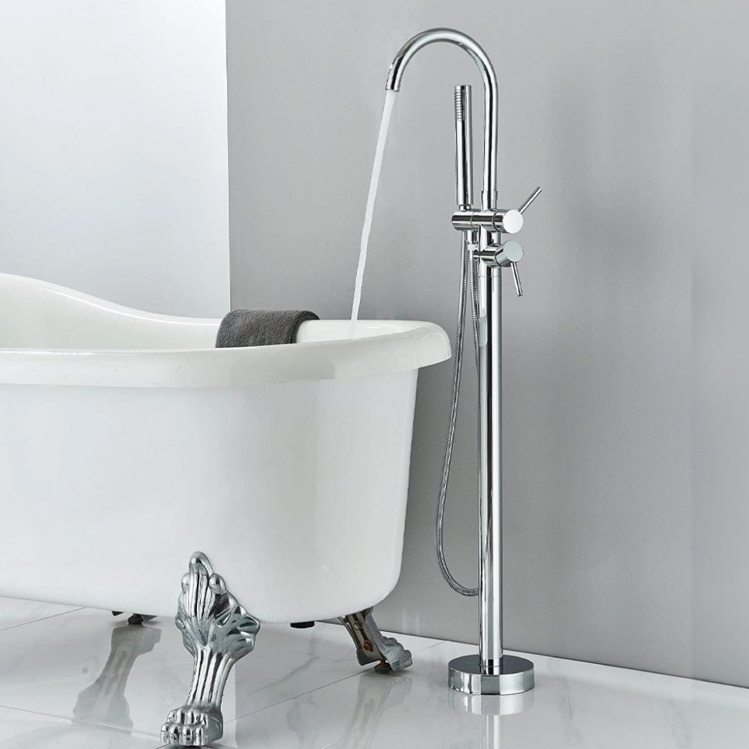 Baterie de podea cu cadru rotund si rotire 360 grade, cod 1161