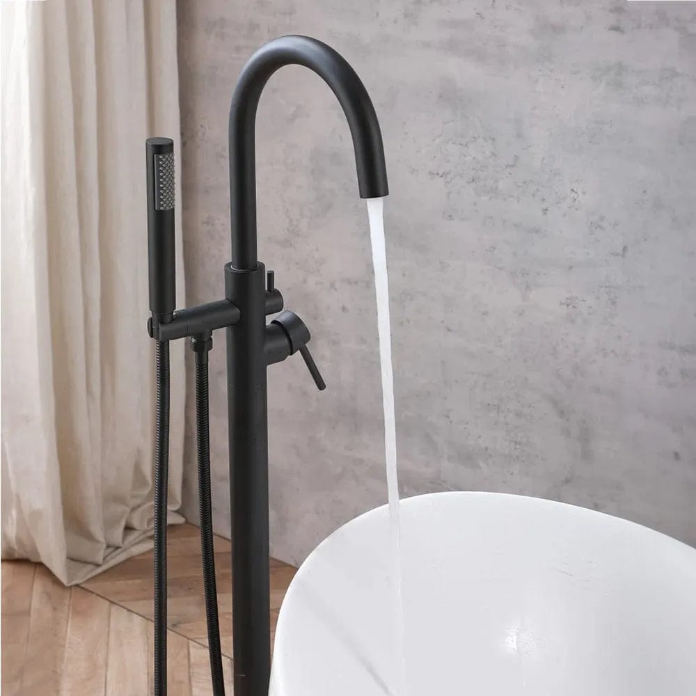 Baterie de podea Rea Mono, negru mat