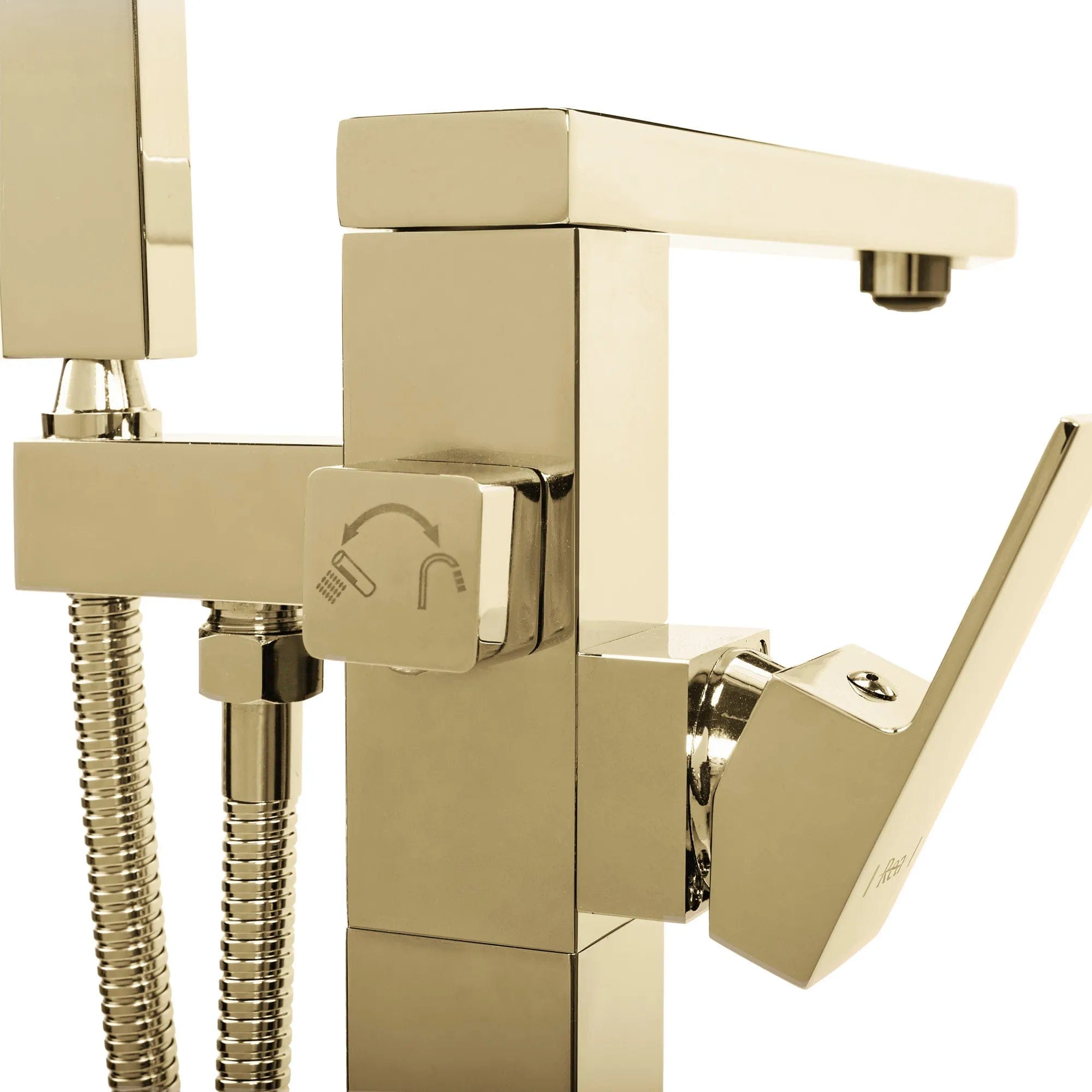 Baterie de podea Rea Tery, auriu lucios