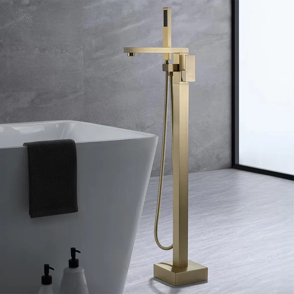 Baterie de podea Rea Tery, auriu periat