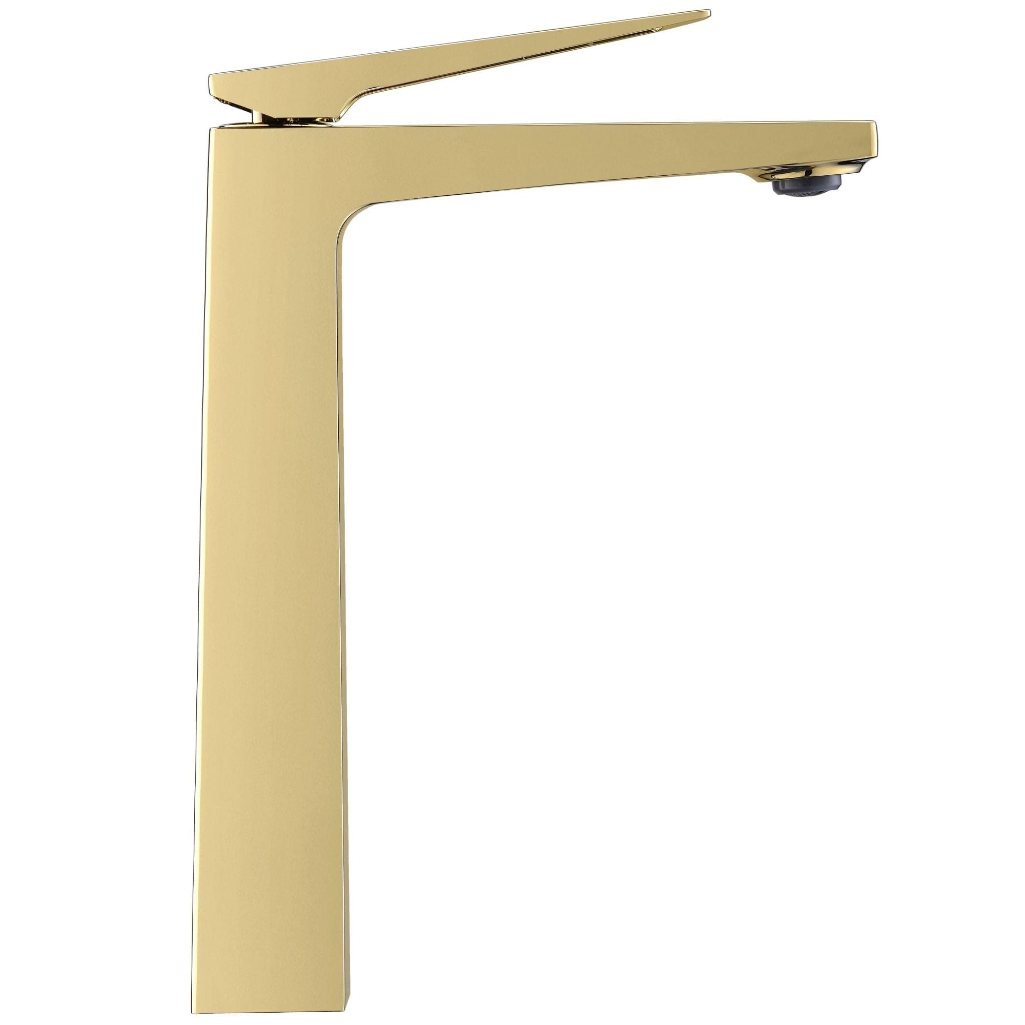 Baterie înaltă pentru lavoar Rea Parker auriu periat