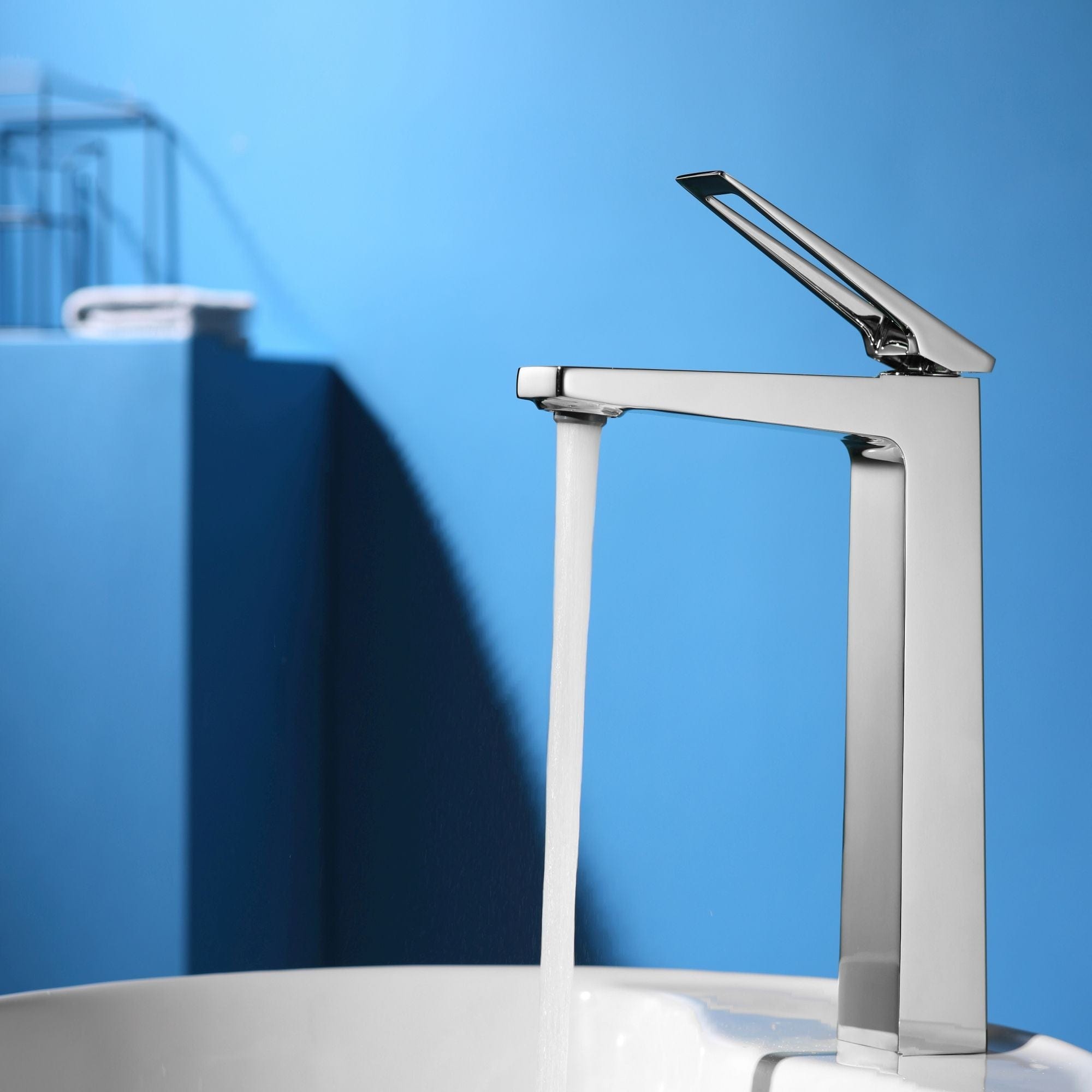 Baterie înaltă pentru lavoar Rea Parker nichel