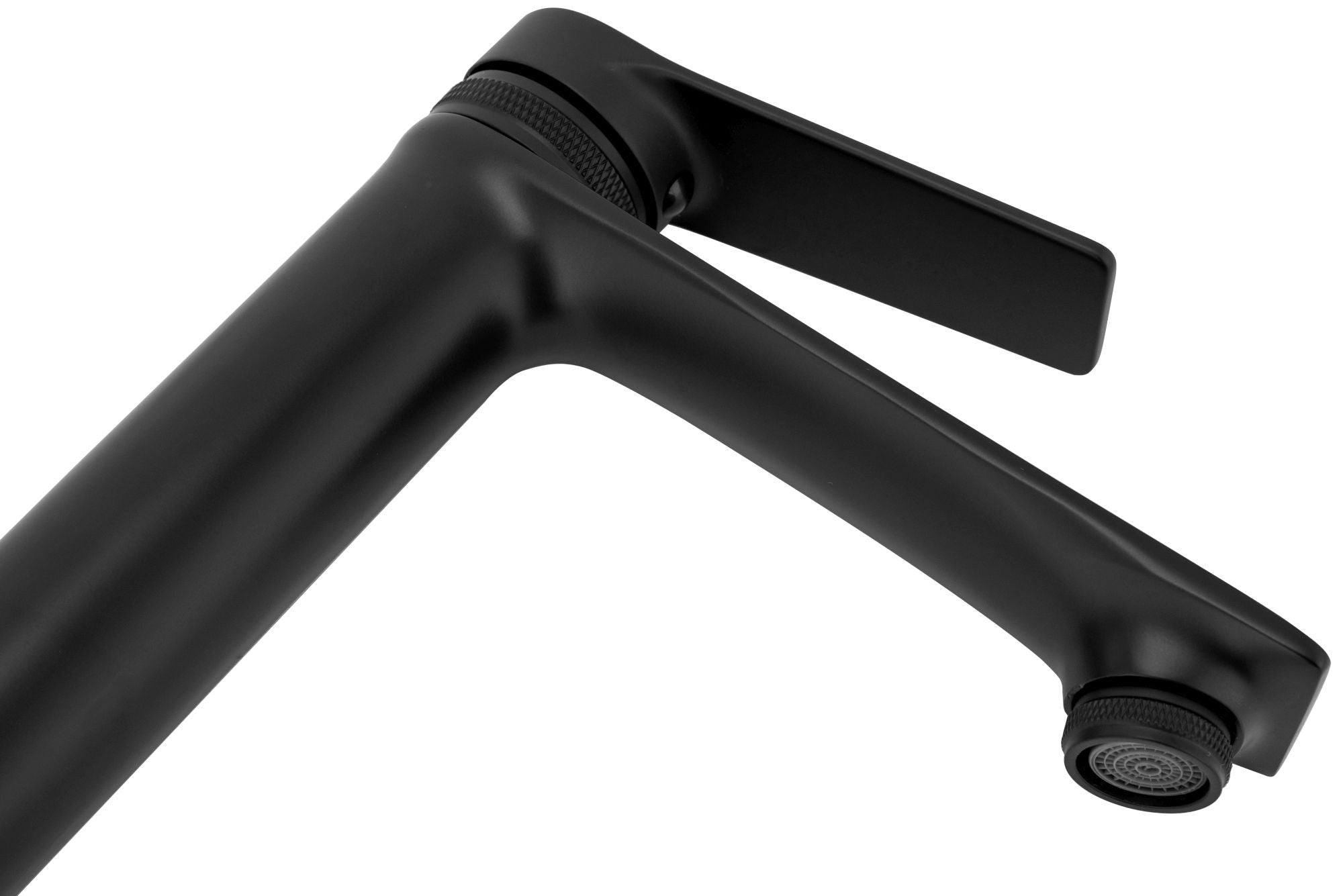 Baterie înaltă pentru lavoar Rea Viral negru mat