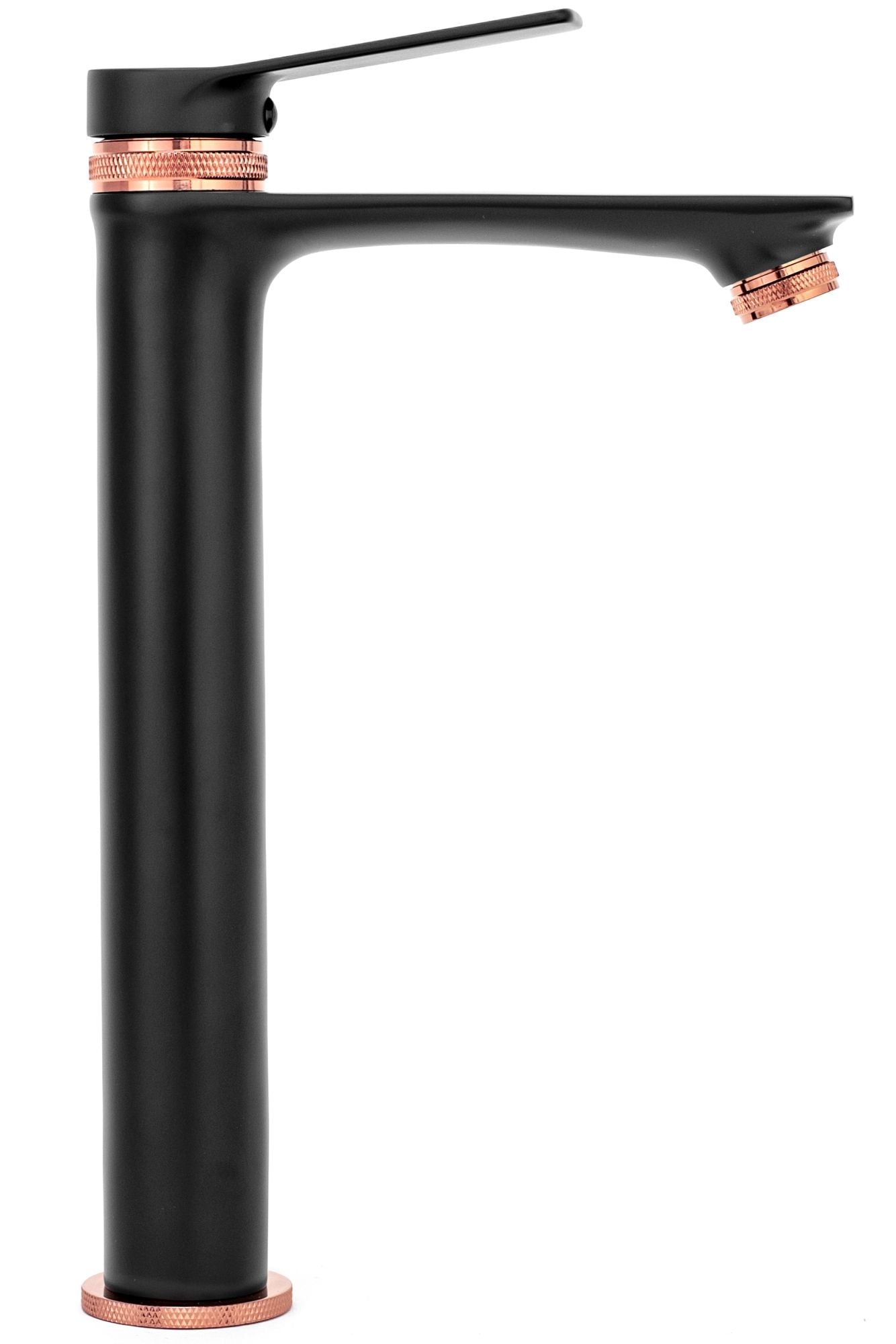 Baterie înaltă pentru lavoar Rea Viral negru/rose