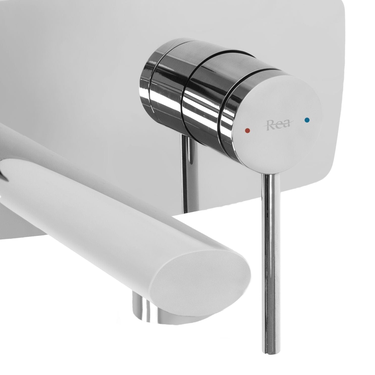 Baterie încastrată pentru lavoar Rea Oval crom