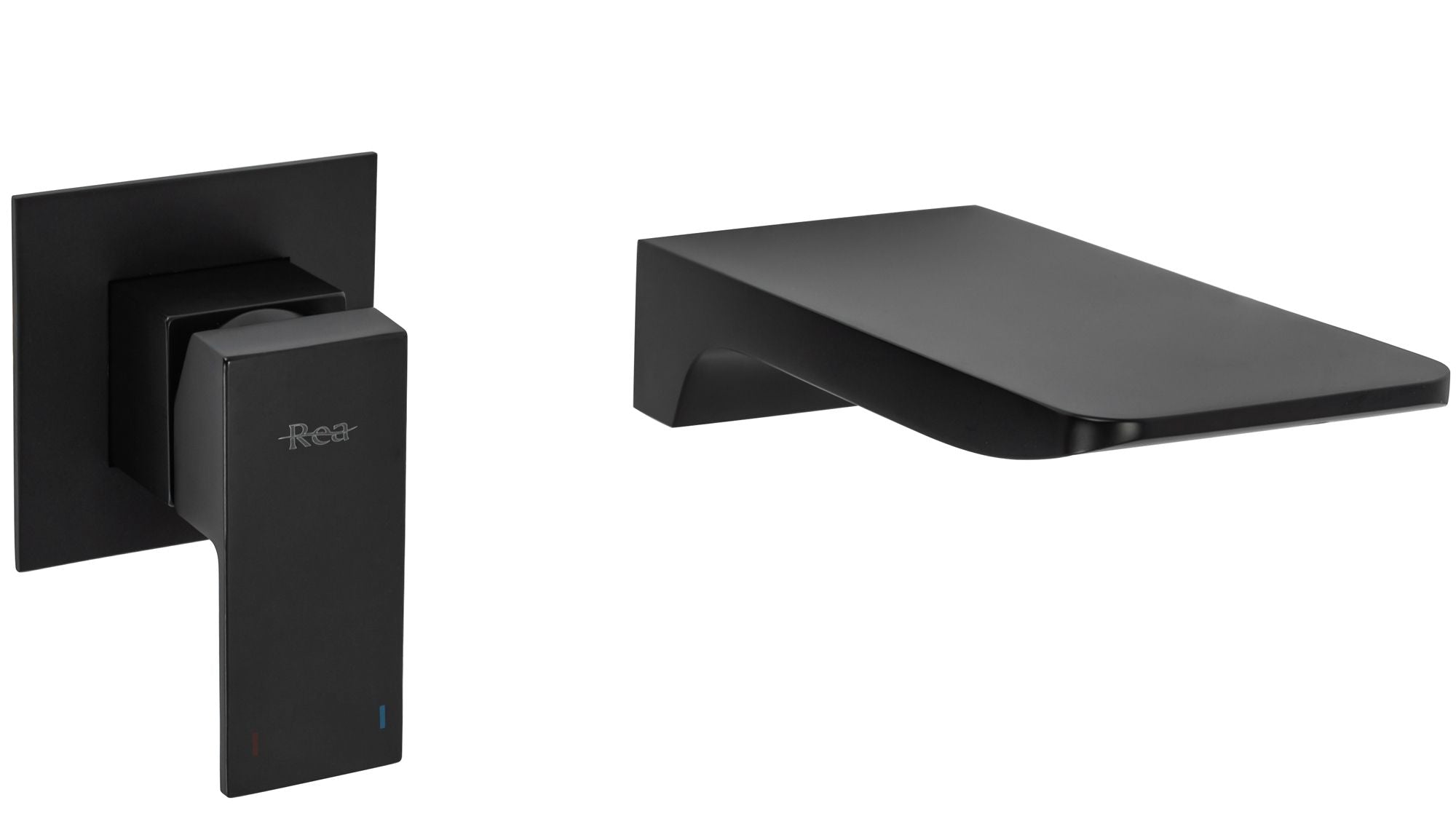 Baterie incastrata Rea Mason, negru mat