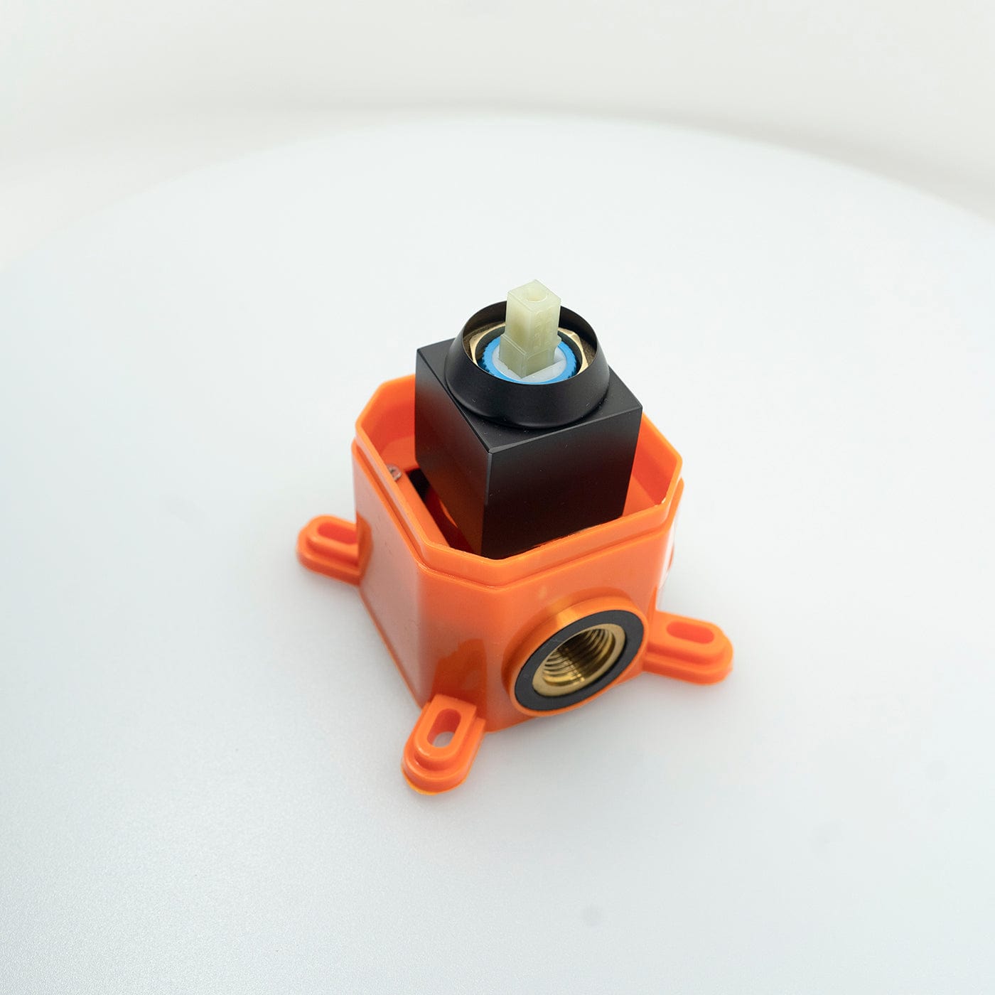 Baterie lavoar Cascade, negru mat, cu montare in perete, cod 1510