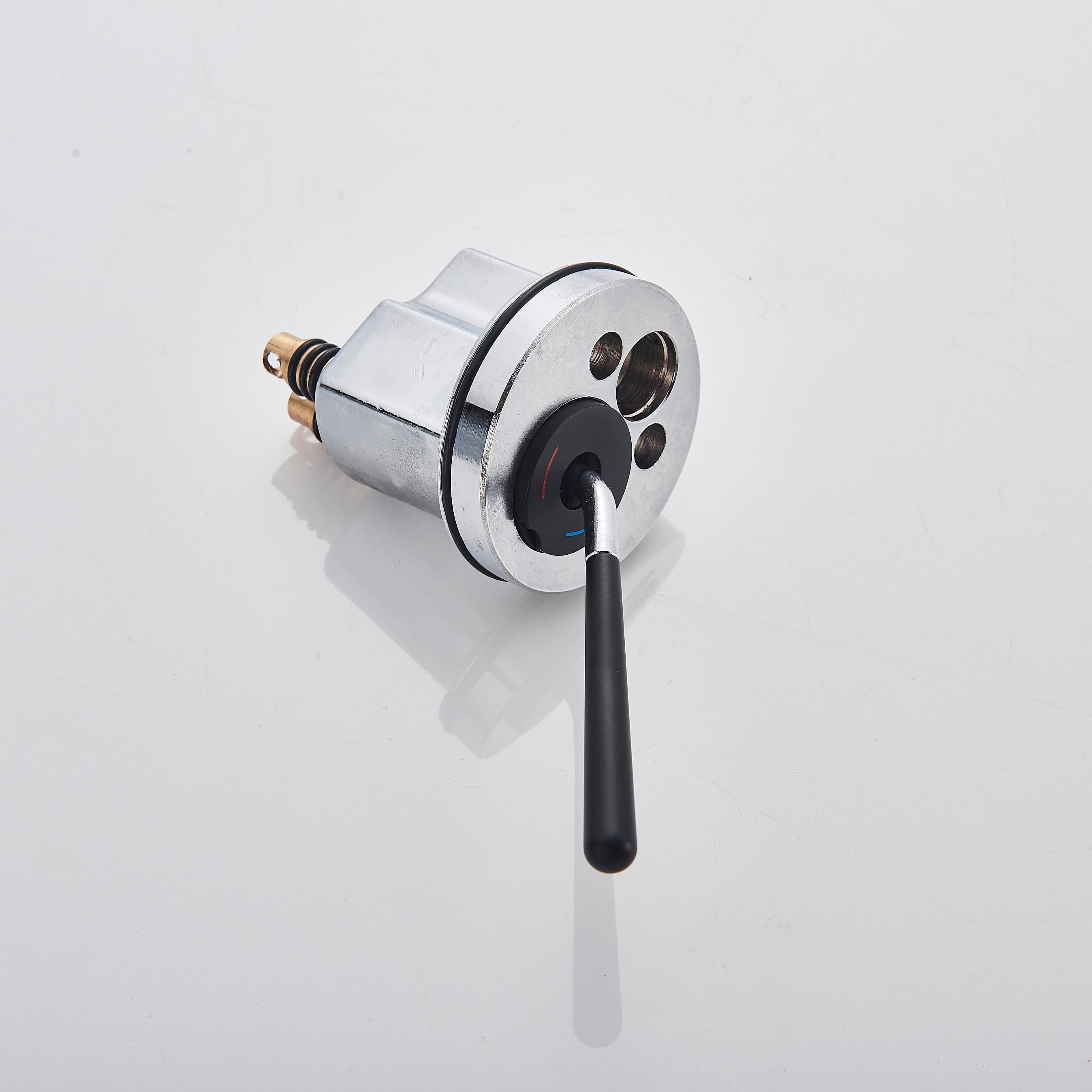 Baterie lavoar cu montare in perete, negru mat, cod 1331