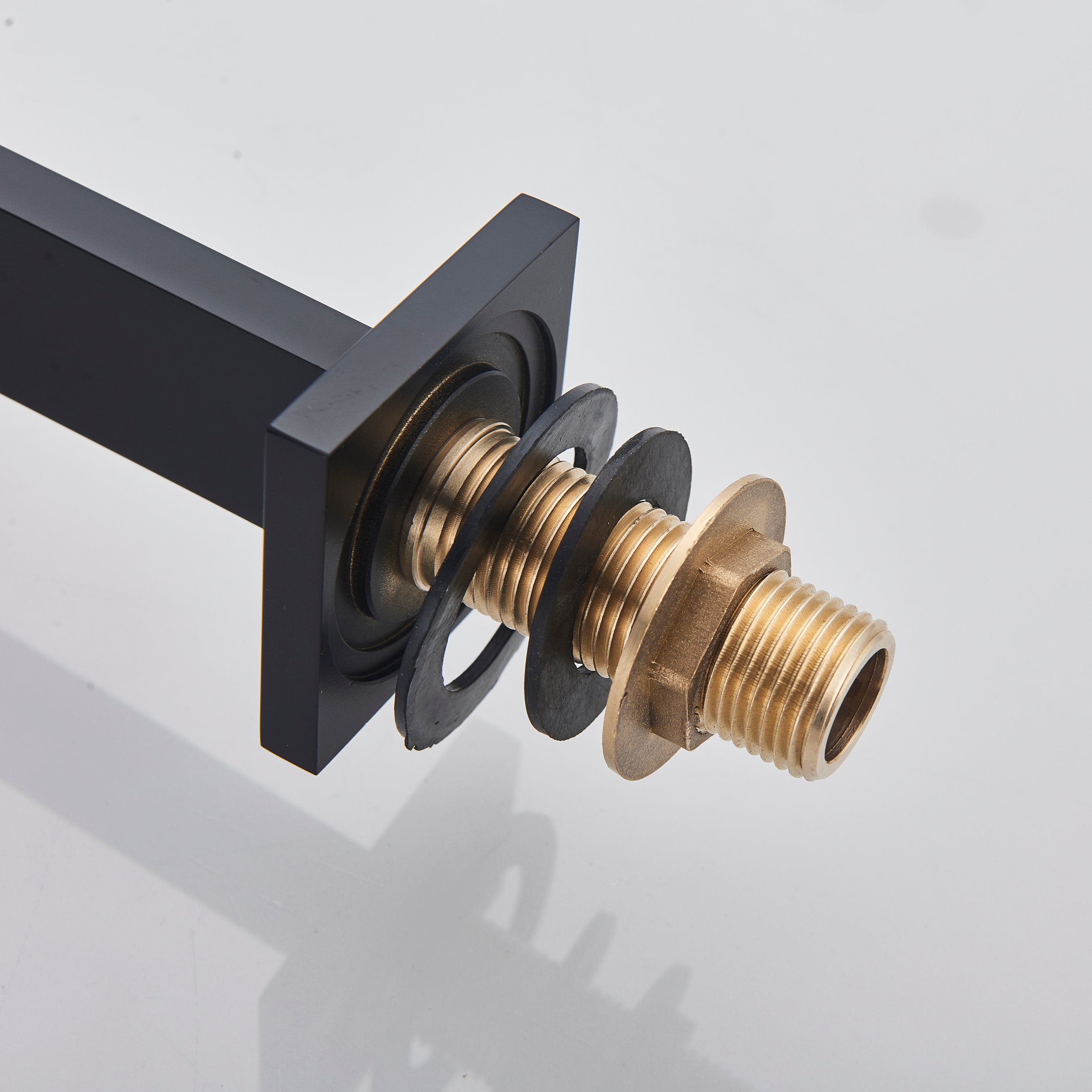 Baterie lavoar cu montare pe blat, cu monocomanda, negru mat, cod 1289