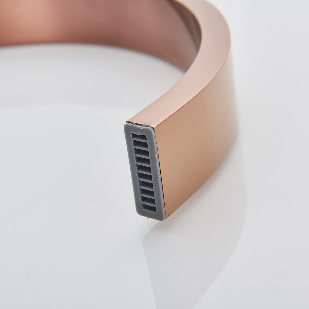 Baterie lavoar cu montare pe blat, cu monocomanda, rose gold, cod 1599