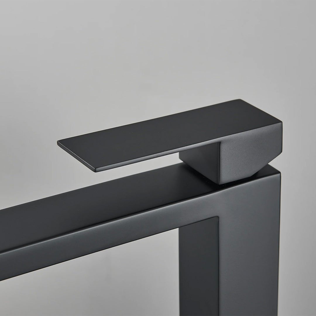 Baterie lavoar, cu montare pe blat, negru, cod 1698